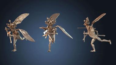 3D model Druid Attack Form (STL)