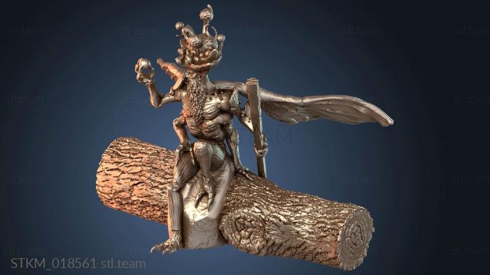 Статуэтки герои, монстры и демоны Druid Sitting Pose