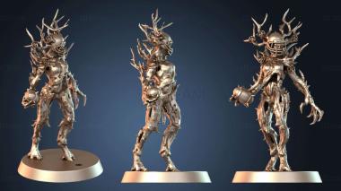 3D модель Дриада Ива Розовая Кора Наблюдатель (STL)