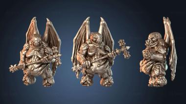 3D модель Дункан Тень с оружием (STL)