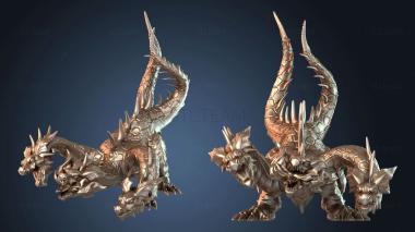 3D модель Подземелье Гидра Злая Атакующая (STL)