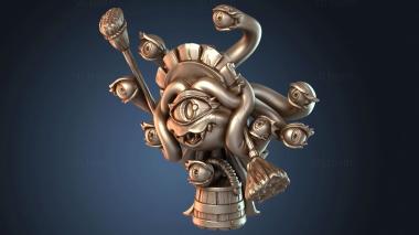 3D модель Dungeon Inc Леди Глаз Ужас Горничная (STL)