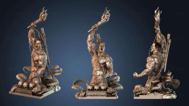 3D модель Голландский бюст с бантом (STL)