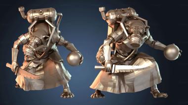 3D model Eamann Rats Globadier Dark (STL)