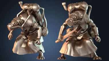 3D модель Крысы Эмана Глобадье Дикие (STL)