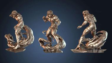 3D model Eddy Baki Fighter (STL)