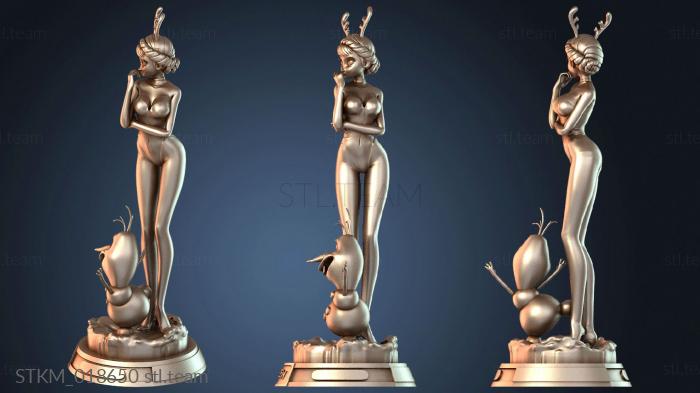 Elsa and Olaf Duo