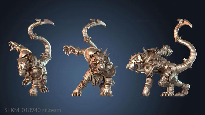 Статуэтки герои, монстры и демоны Fiend Skaven Warlock