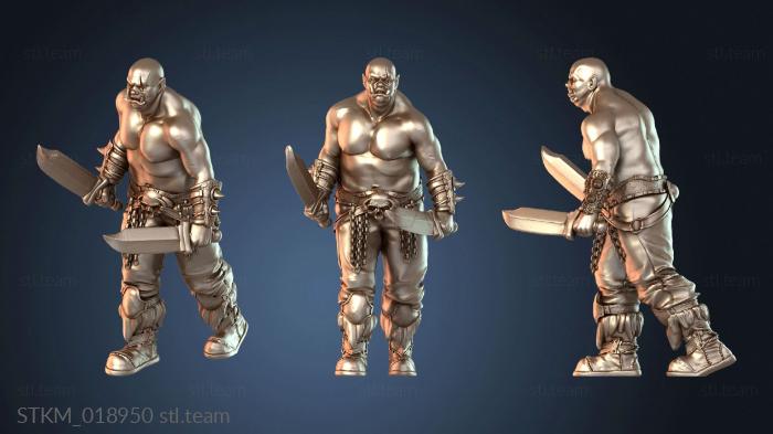 Статуэтки герои, монстры и демоны Fierce Orcs and Naarga Kinsmen