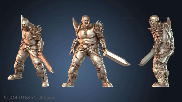 Статуэтки герои, монстры и демоны Fierce Orcs and Naarga Maulers