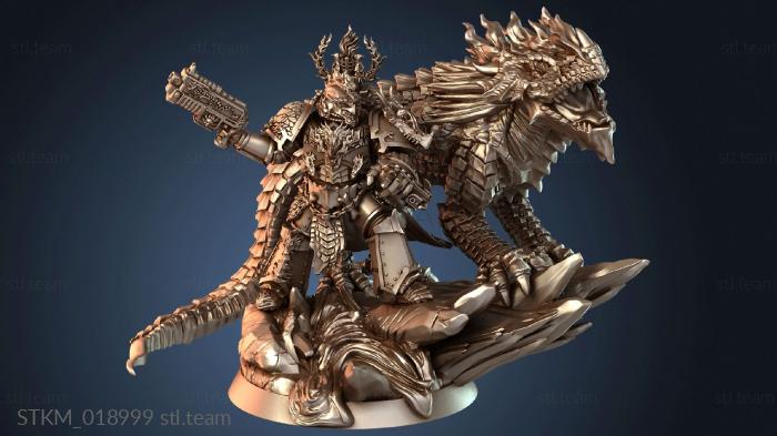 Статуэтки герои, монстры и демоны Flame Relic Keeper Lanternbearer