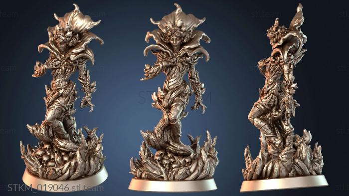 Статуэтки герои, монстры и демоны Forest Enemies Corpse Nymph Cursebound