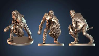 3D модель Фред Зомби (STL)
