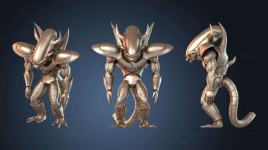 3D модель Frieza Dragon Ball Третья форма (STL)