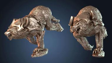 3D модель Морозный Медведь (STL)