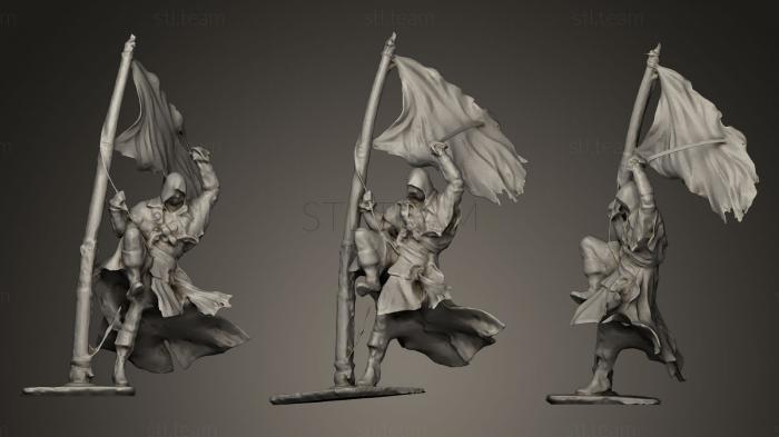 3D model EdwardKenway LowPoly (STL)