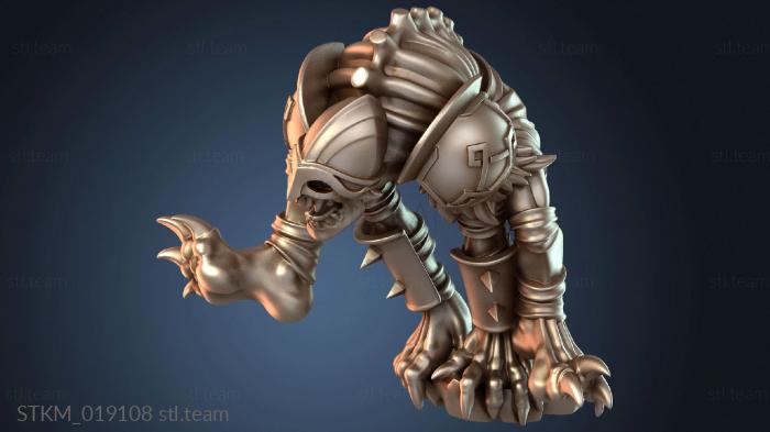 Frozen Ravagers Ghoul Hunched