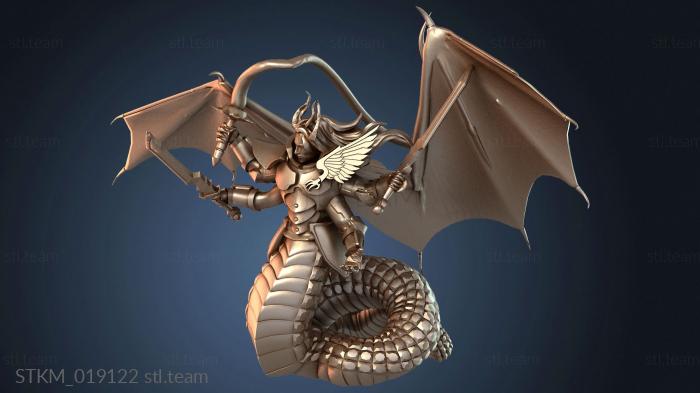 Статуэтки герои, монстры и демоны Fulgrim Daemon Prince Winged