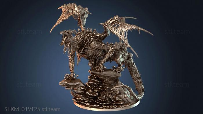 Статуэтки герои, монстры и демоны Fungal Dragon Raging
