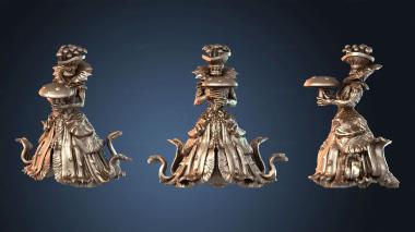 3D model Fungus Queen Mushroomform (STL)