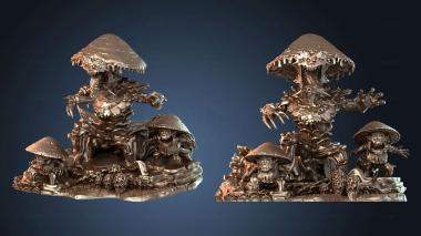 3D model Fungus Tree Offspring (STL)