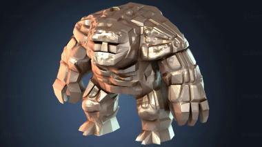 3D model Galeb Duhr Golem (STL)