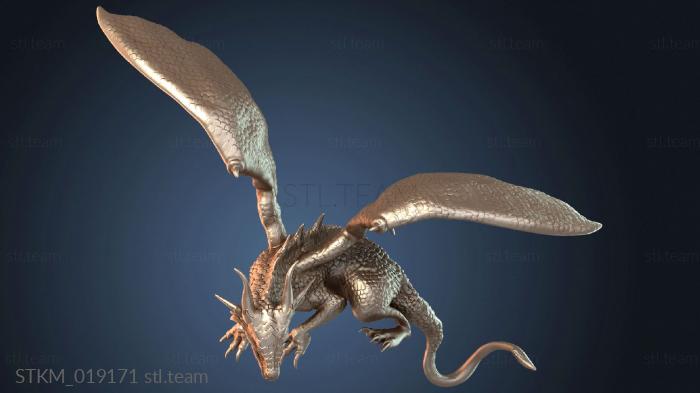 Статуэтки герои, монстры и демоны Game Drago Fire Mage Dragon