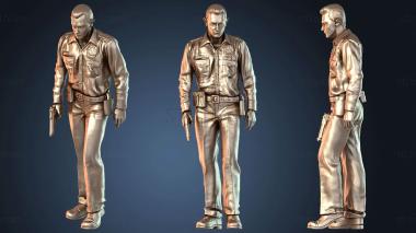 3D модель Ган Терминатор Киборг (STL)