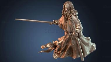 3D модель Гэндальф Серый Маг (STL)