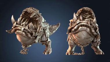 3D model Goblin Big Tooth Beast Form (STL)