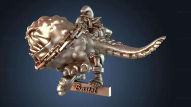 3D model Goblin Blood Bowl Fanatic Savage (STL)