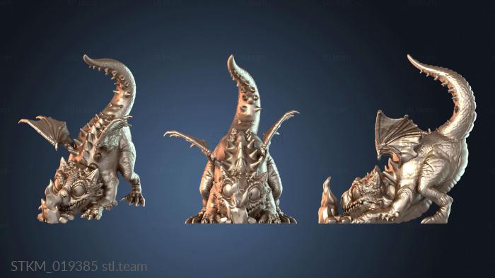 Статуэтки герои, монстры и демоны Goblin Caves Baby Dragon Scout