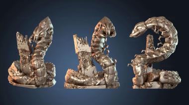 3D model Goblin Caves Centipede Sentinel (STL)