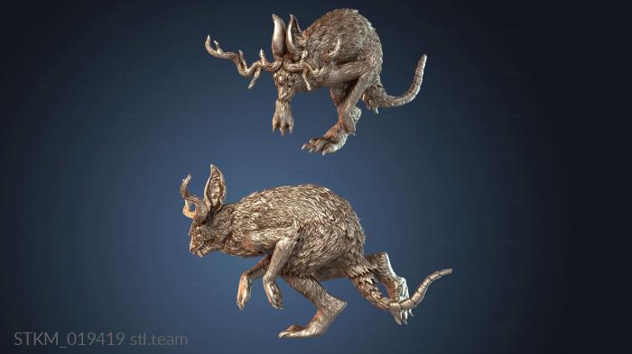 Статуэтки герои, монстры и демоны Goblin Riders Jackalope Swift