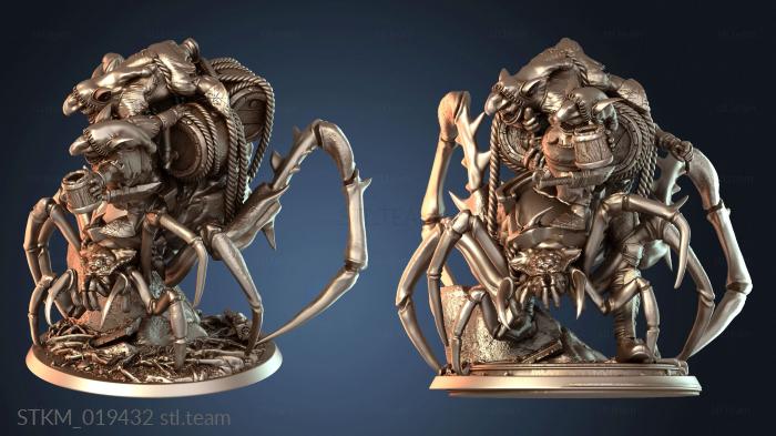 Статуэтки герои, монстры и демоны Goblin Spider Barrel Monk Rider