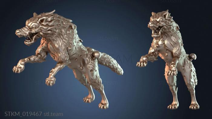 Статуэтки герои, монстры и демоны Goblins Feralwolf Wildhowl