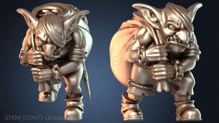 Статуэтки герои, монстры и демоны Добыча из сумки Gobs Pirates