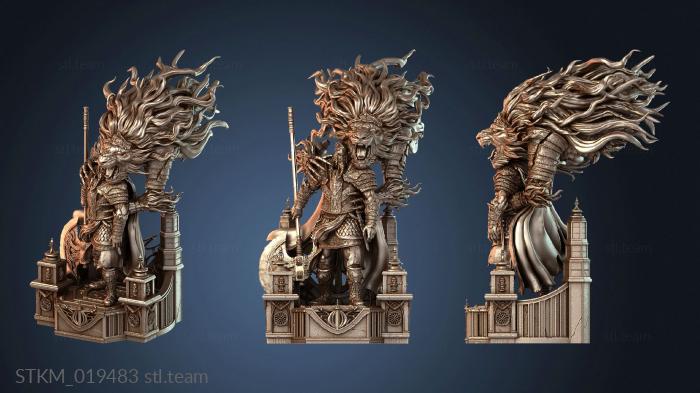 Статуэтки герои, монстры и демоны Годфри Первый Элден Властелин кольца