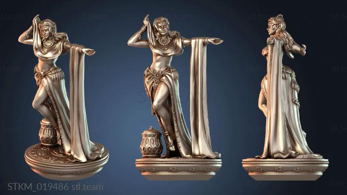 Статуэтки герои, монстры и демоны Боги Апсара Дух Облаков и Вод