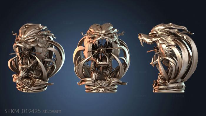 Статуэтки герои, монстры и демоны Гогета Фьюжн Воин