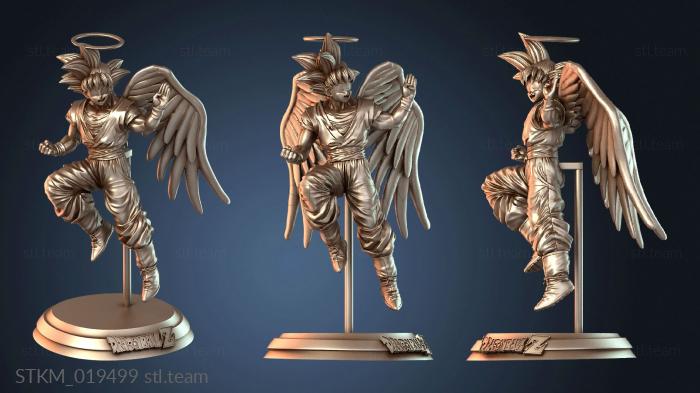 Статуэтки герои, монстры и демоны Гоку Ангел Правокрылый