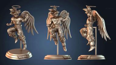 3D model Goku Angel Right Winged (STL)