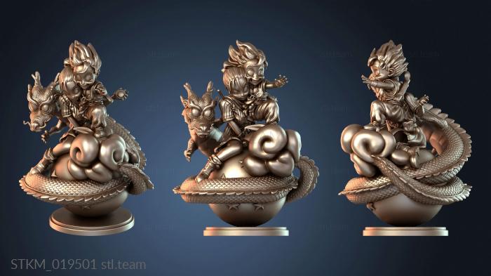 Статуэтки герои, монстры и демоны Желание Гоку Бульмы Шенлонг