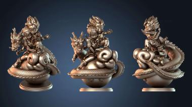3D модель Желание Гоку Бульмы Шенлонг (STL)