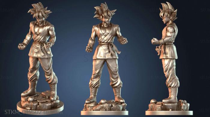 Статуэтки герои, монстры и демоны Энергия Бога Гоку