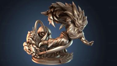 3D model Goku Warrior One (STL)