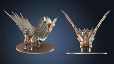 3D model Gold Dragon Legendary (STL)