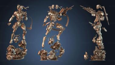 3D model Green Lantern Jhon Stewart (STL)
