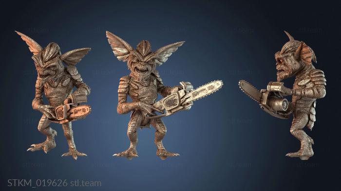 Статуэтки герои, монстры и демоны Gremlins Diorama Stripe