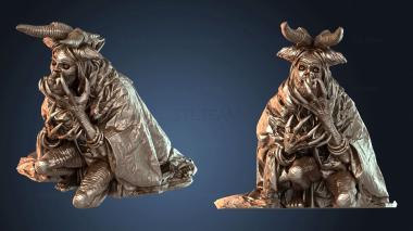 3D model Grim Forest Witches Witch Enchanted (STL)